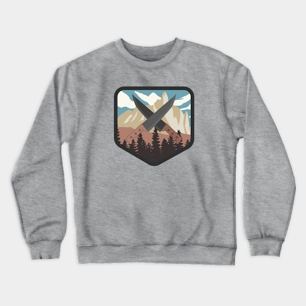 Outdoorsman Crewneck Sweatshirt by NathanGolden